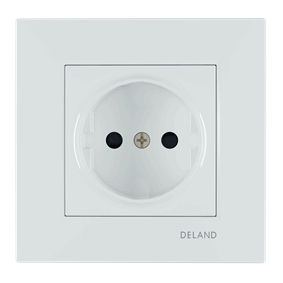 آسا دلند،پریز برق ساده  پایه سرامیکی