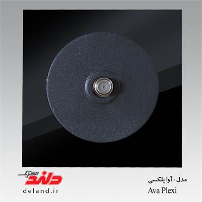 فیش آنتن sat /آوا پلکسی مشکی دلندپلاس(مکانیزم+قاب)