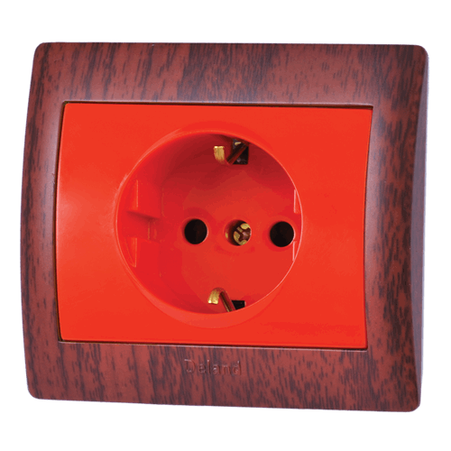 پریز ارت ups آریا چوب ماهاگونی