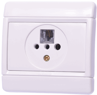 رایان سفید،سوکت تلفن دوکاره