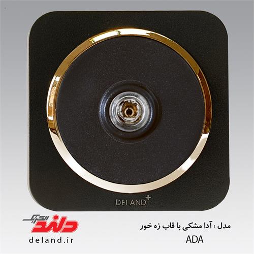 فیش بلندگو آدا مشکی زه طلایی دلندپلاس