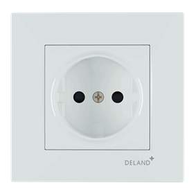 پریز برق محافظ دار/آسا دلند پلاس(مکانیزم+قاب)