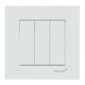 کلید سه پل/آسا دلند پلاس(مکانیزم+قاب)