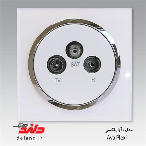 آوا پلکسی سفید زه نقره ای دلندپلاس