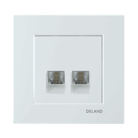 آسا دلند،سوکت تلفن دوقلو چهار خط