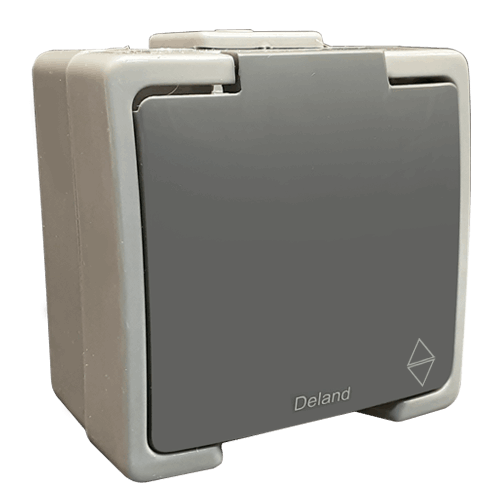 کلید تبدیل بارانی روکار سیلور