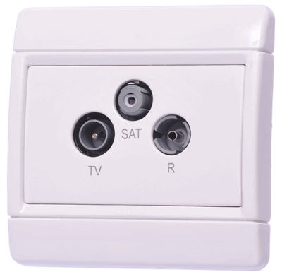 رایان سفید،فیش آنتن مرکزی