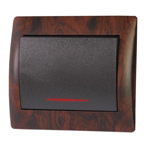 کلید با قاب ماهاگونی