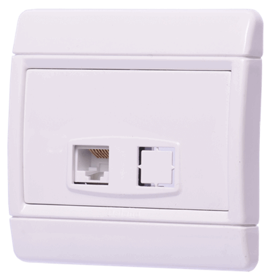 رایان سفید،سوکت شبکه cat6