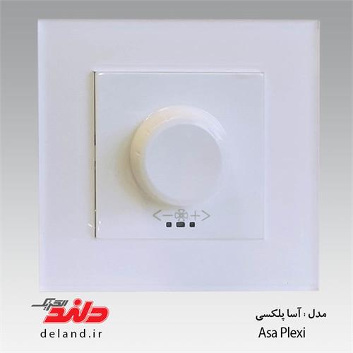 کلید پریز مدل آسا پلکسی دلندالکتریک